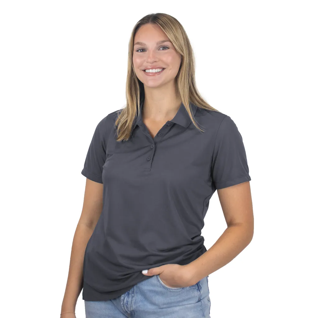 48-Hour Zusa Women's Charcoal Friday Polo