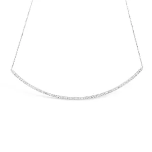 4" Diamond Bar Necklace