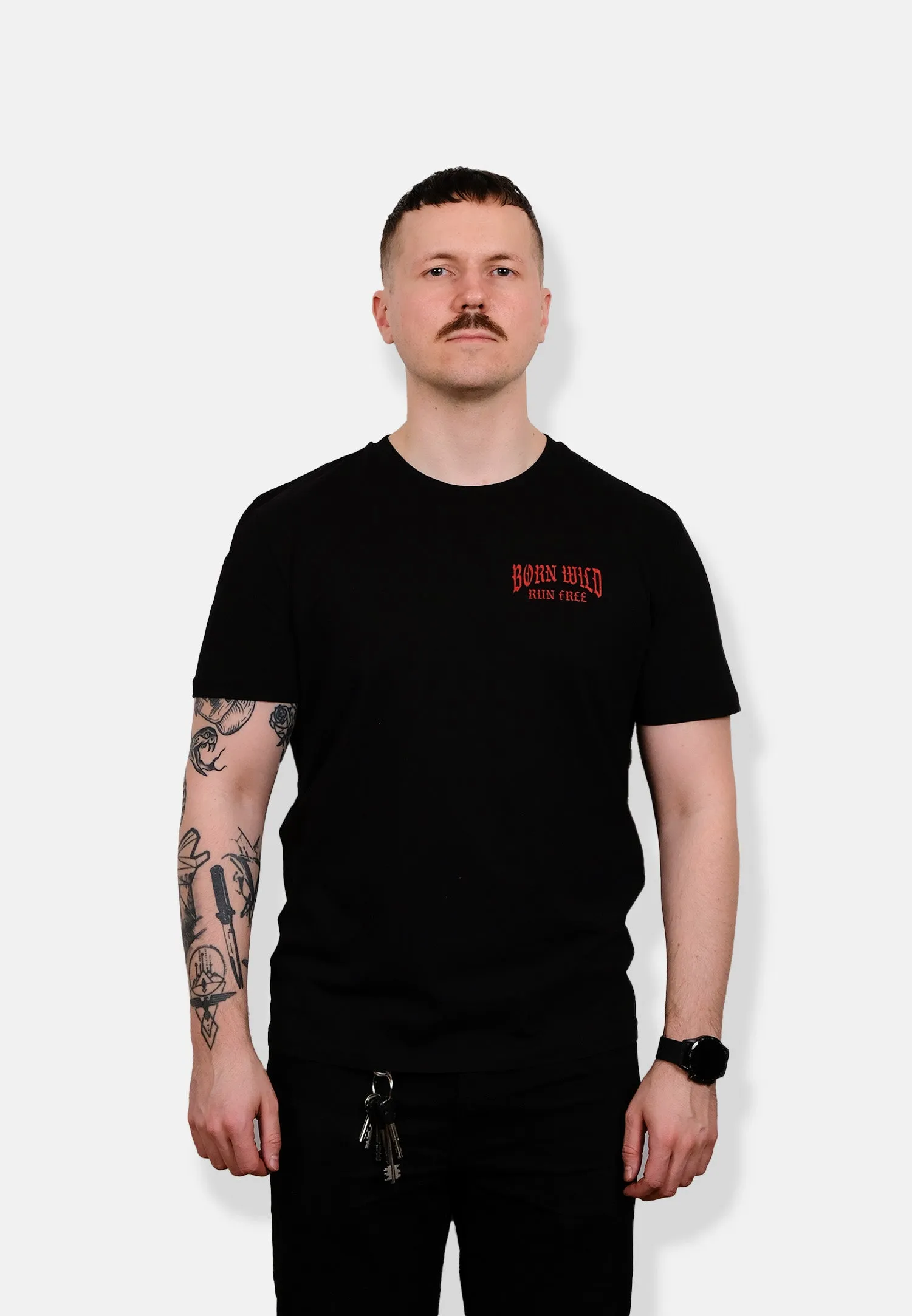 60°112 T-Shirt Black