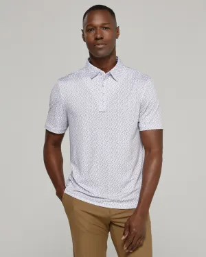 7 Diamonds Selby Stretch Performance Polo