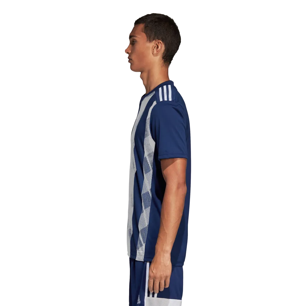 Adidas Adult Striped 19 Jersey (Dark Blue/White)