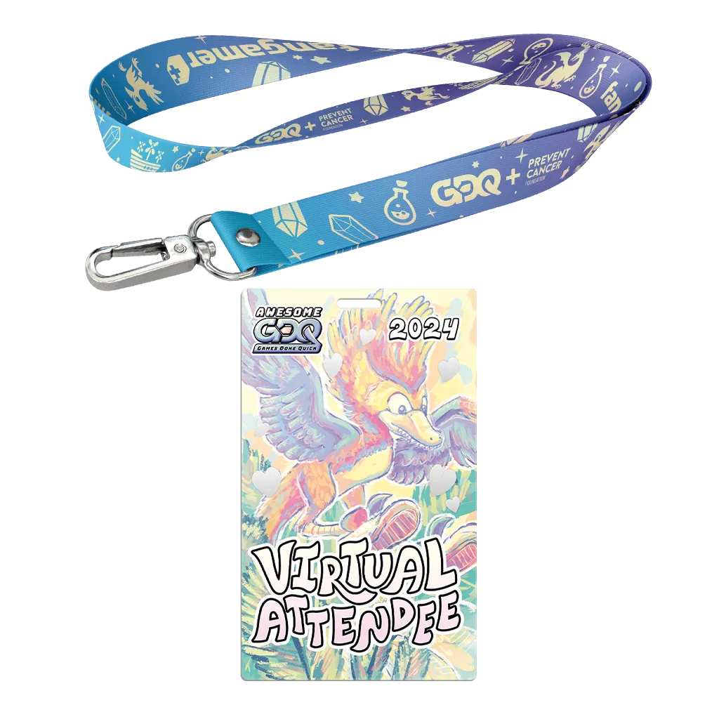 AGDQ 2024 Virtual Attendee Badge