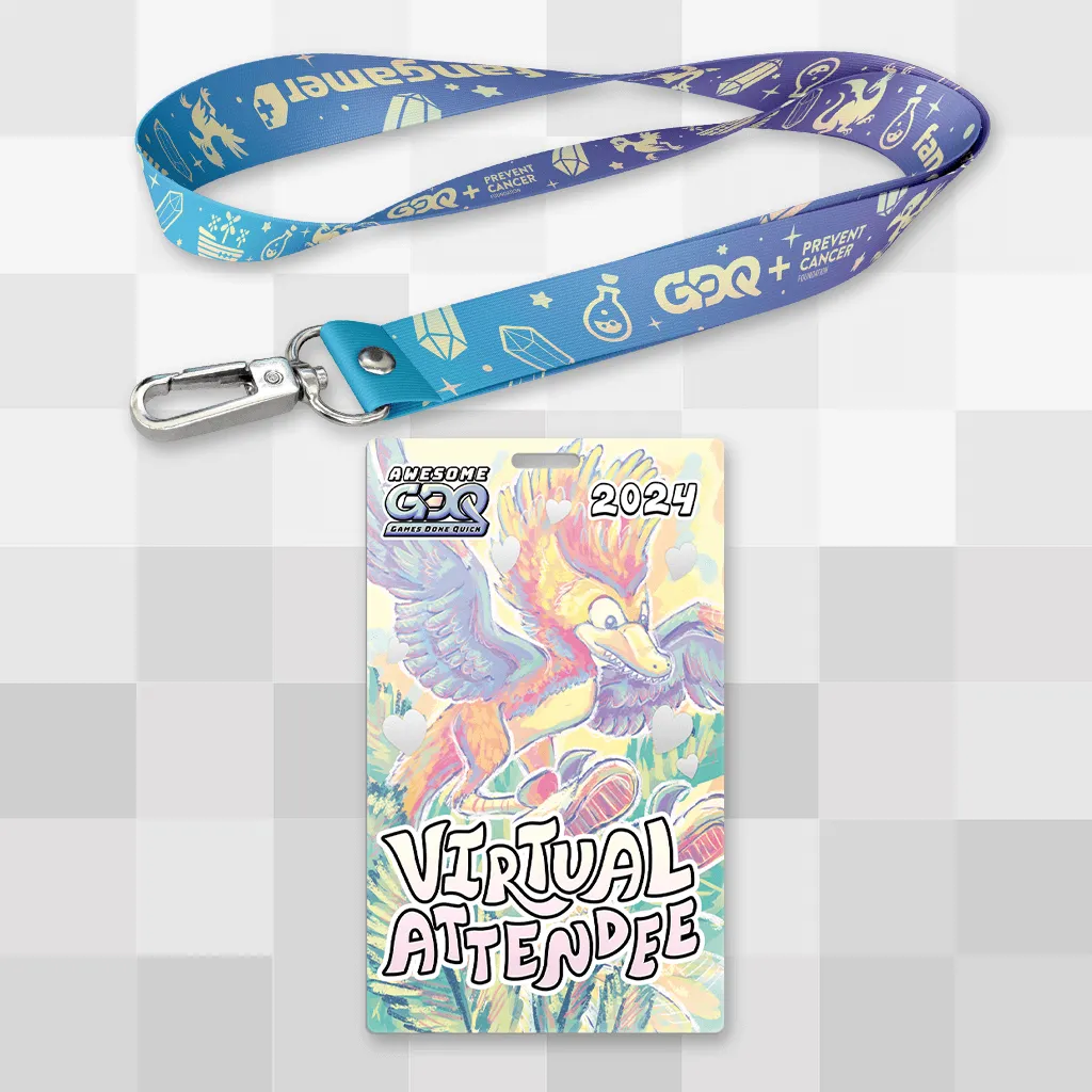 AGDQ 2024 Virtual Attendee Badge