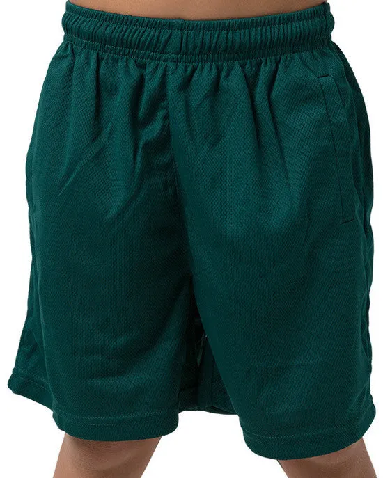 Be Seen Kids Plain Shorts With Elastic Waist (BSS077K)