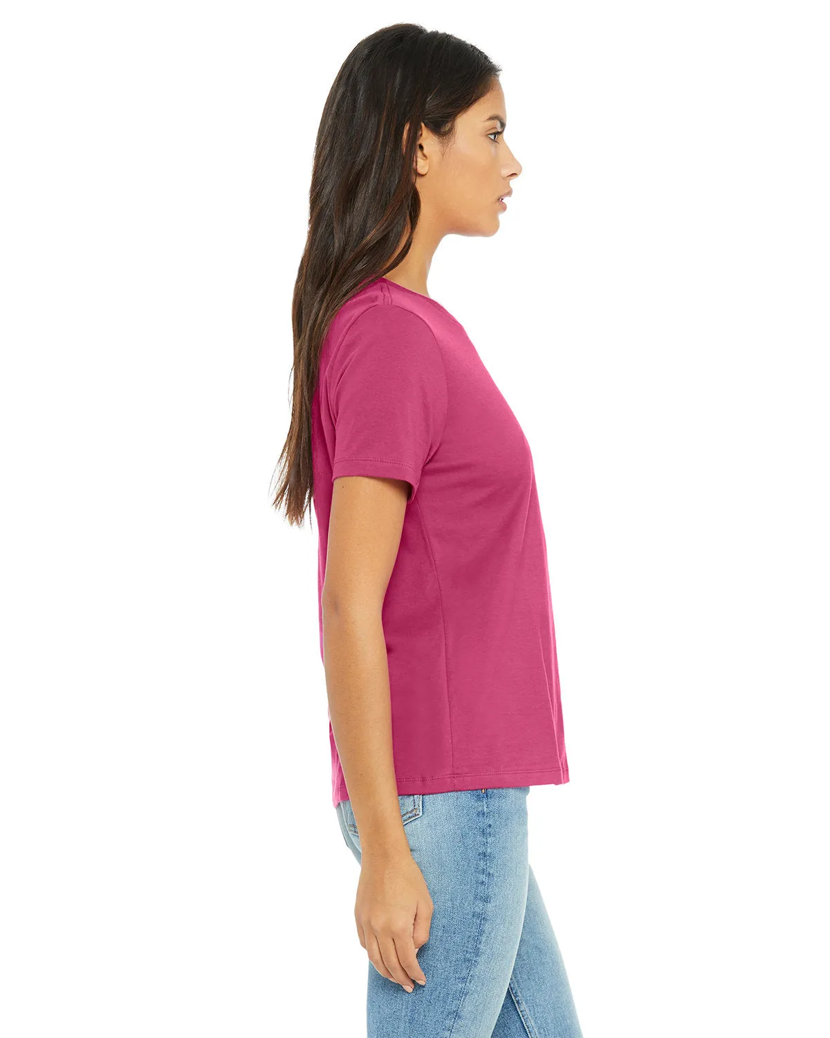 Bella   Canvas B6400 Ladies' Relaxed Jersey Short-Sleeve T-Shirt