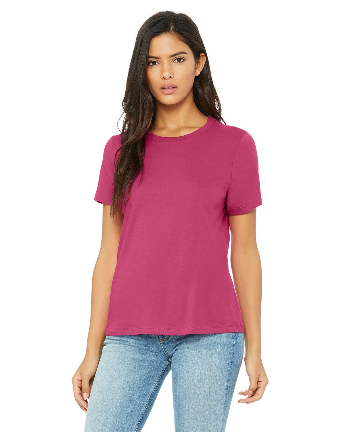 Bella   Canvas B6400 Ladies' Relaxed Jersey Short-Sleeve T-Shirt