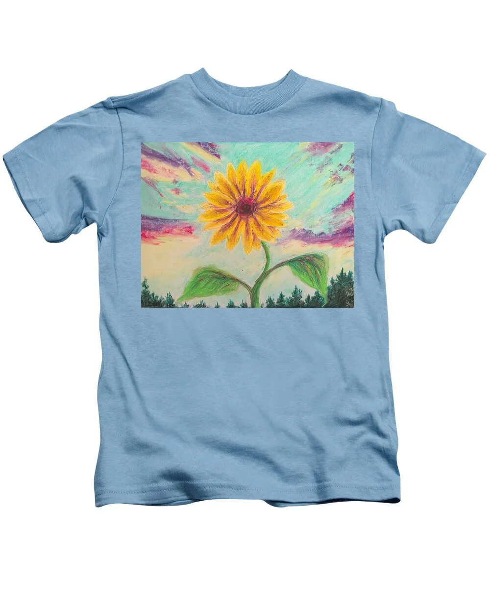 Berry Sunflower - Kids T-Shirt