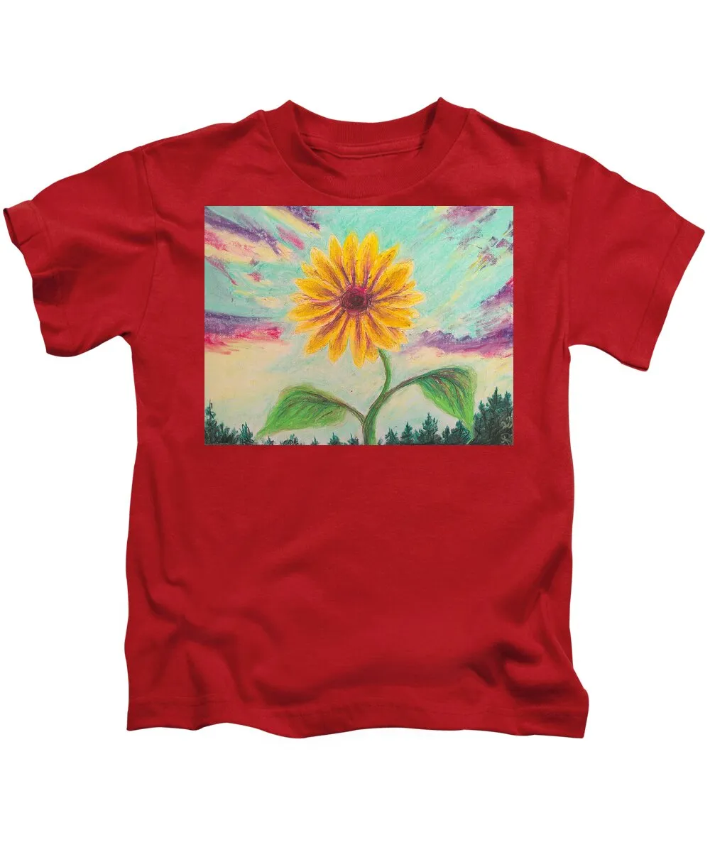 Berry Sunflower - Kids T-Shirt