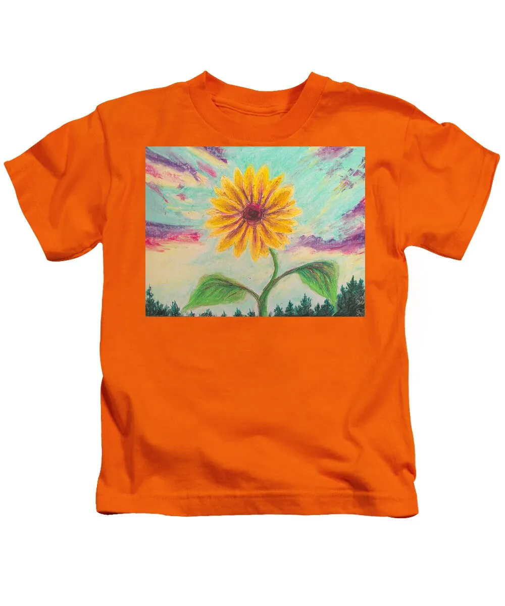 Berry Sunflower - Kids T-Shirt