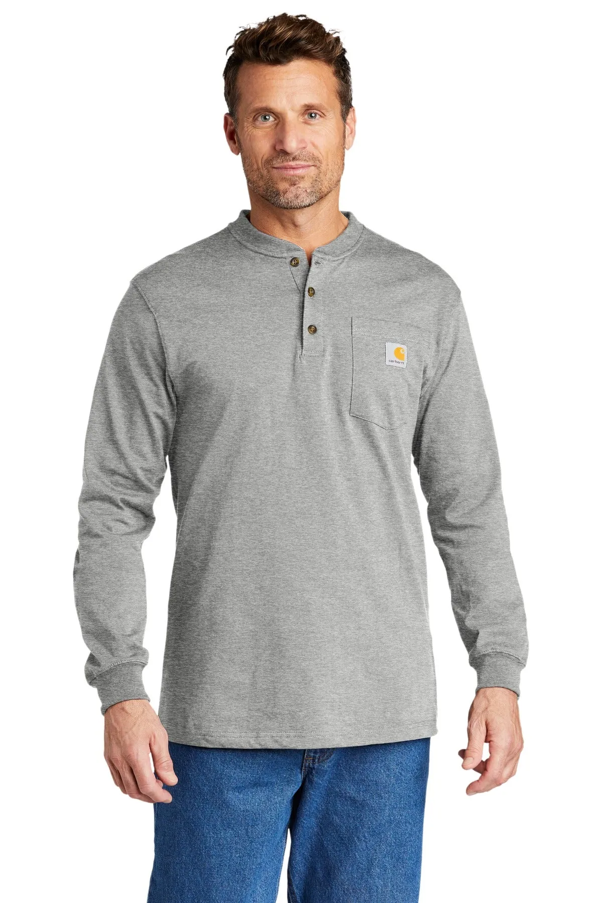 Carhartt® Long Sleeve Henley T-Shirt CTK128