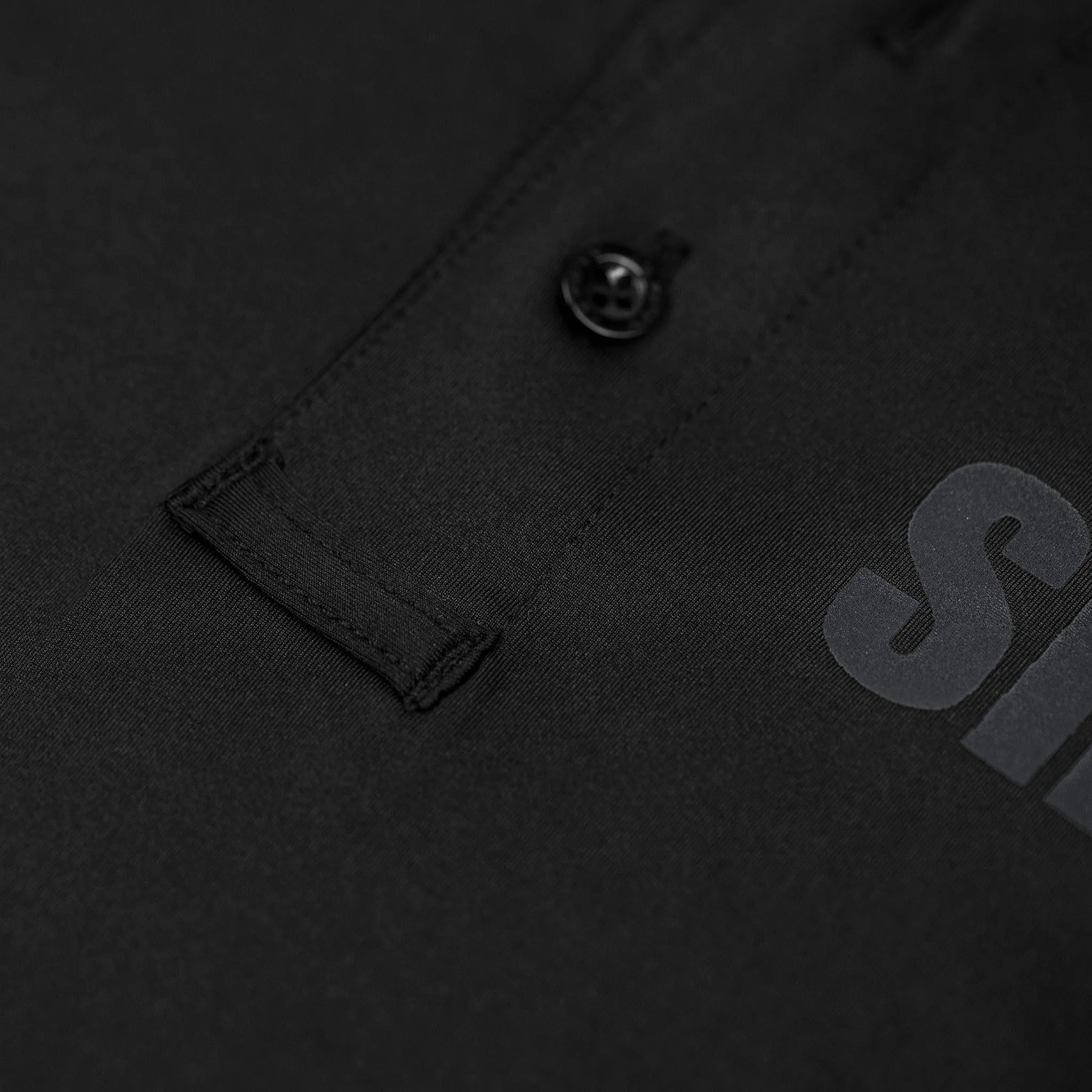 [CITY OF PELICAN BAY] Performance Polo [BLK/GRY]