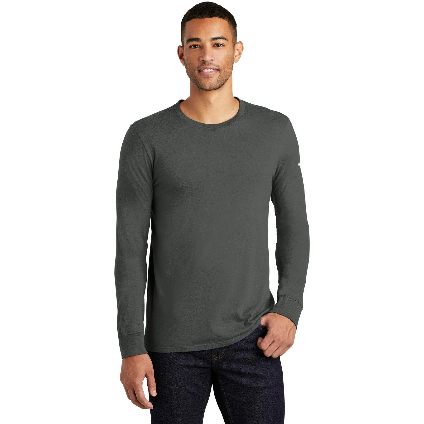 CLOSEOUT - Nike Core Cotton Long Sleeve Tee