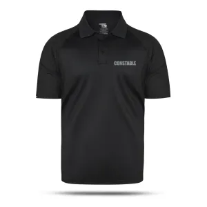 [CONSTABLE] Performance Polo [BLK/GRY]