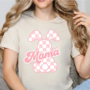 Cute Easter Bunny Mama   Mini Graphic Tshirt for T-shirts - Easter Graphic Tshirt