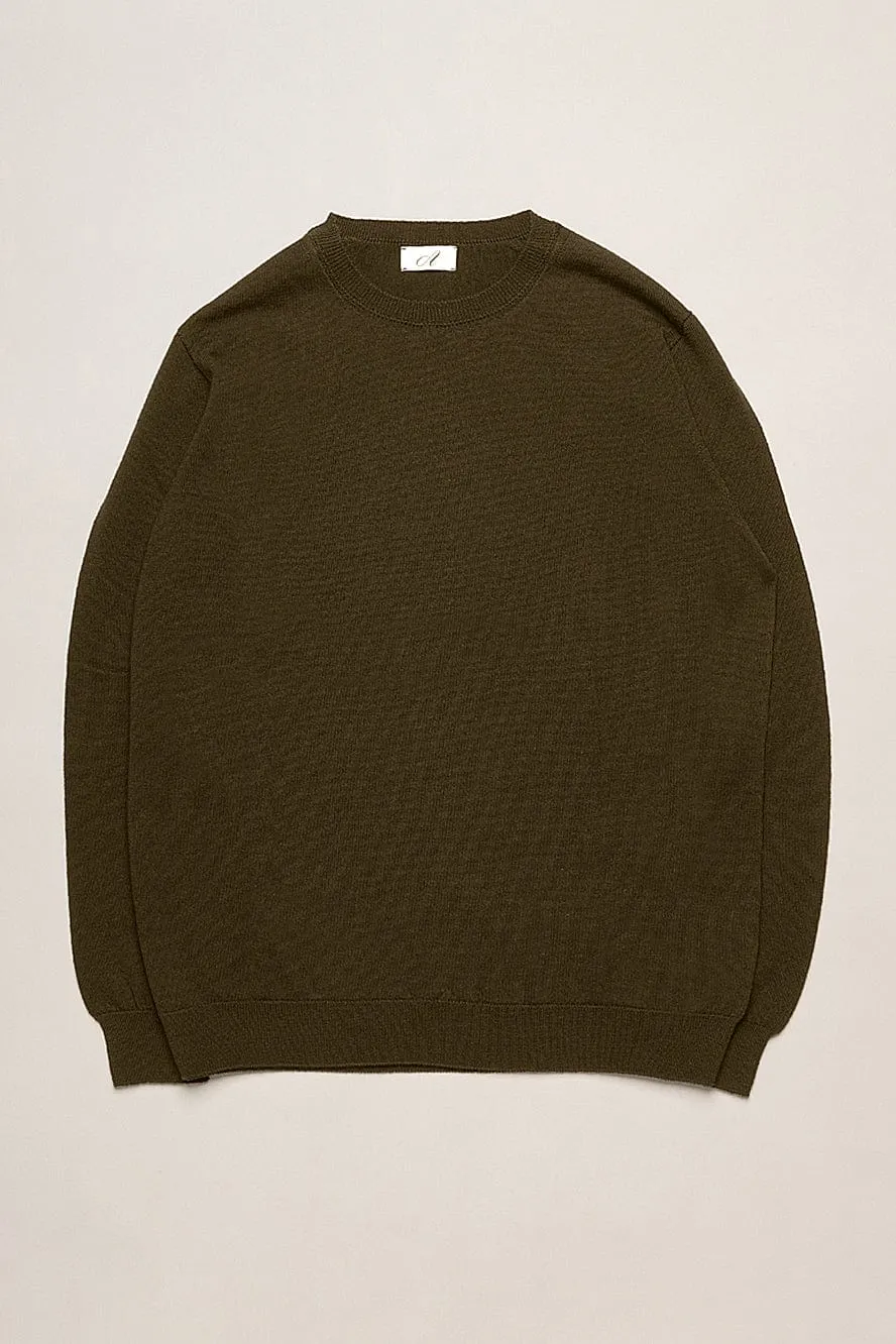 Eddie Fine Merino Crewneck Sweater