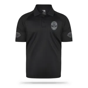 [EDMONDSON SECURITY SOLUTIONS] Performance Polo [BLK/GRY]