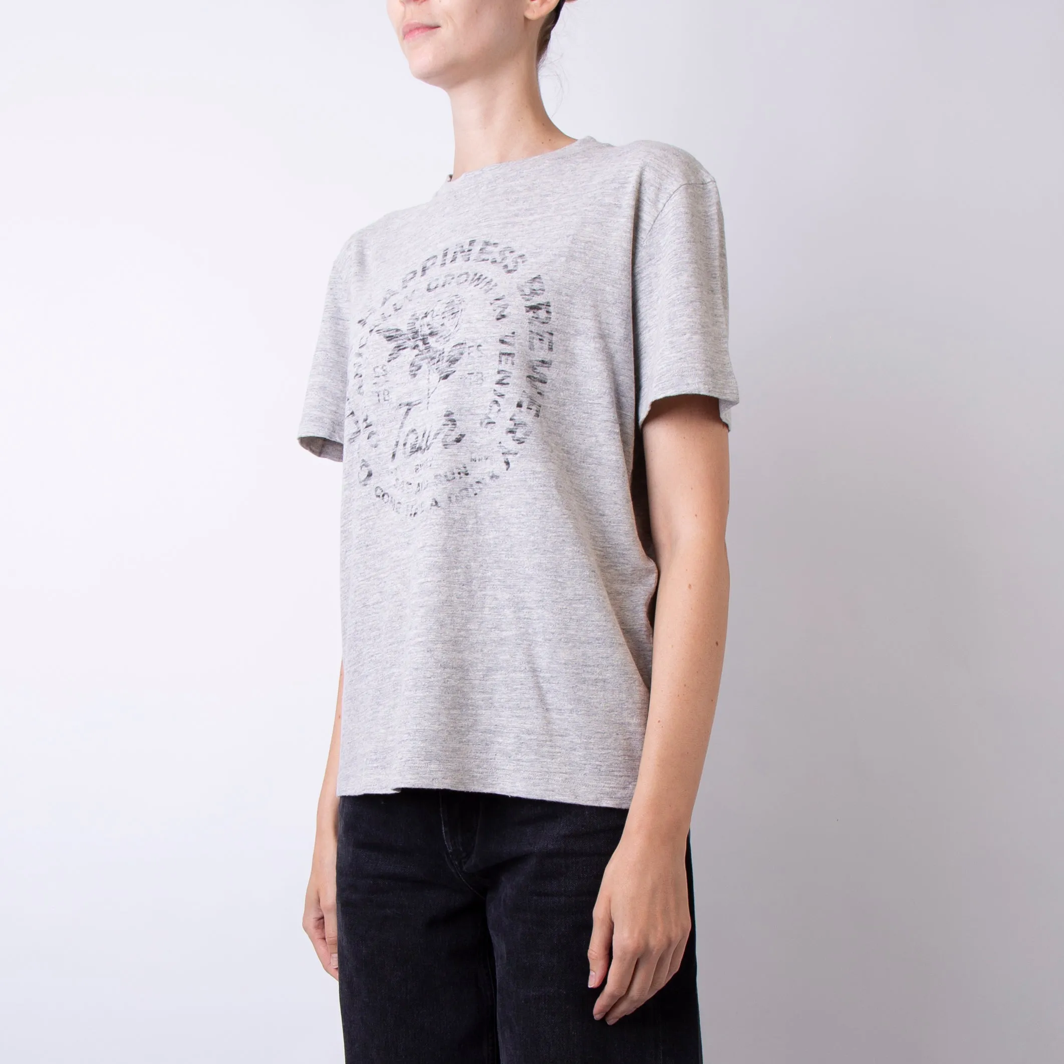 GOLDEN GOOSE T-SHIRT GWP01220.P001624 60267 GREY