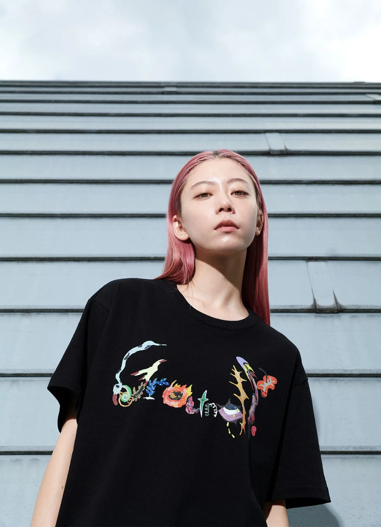 Ground Y×SUMIRE T-SHIRT Collection GROUND Y-POP LOGO