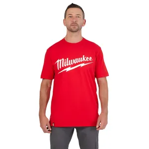 Heavy Duty T-Shirt - Short Sleeve Logo Red M