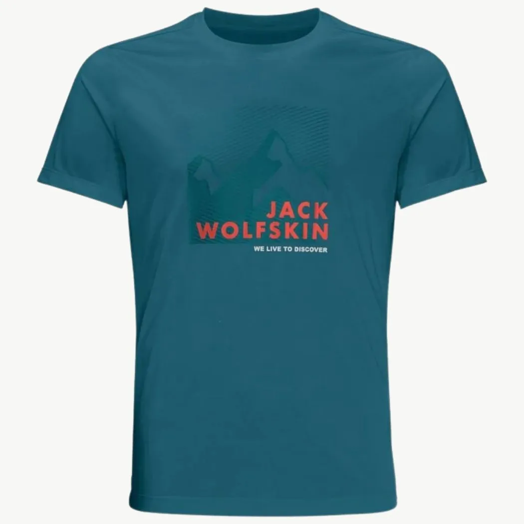 jack wolfskin Hiking Graphic Men's Tee