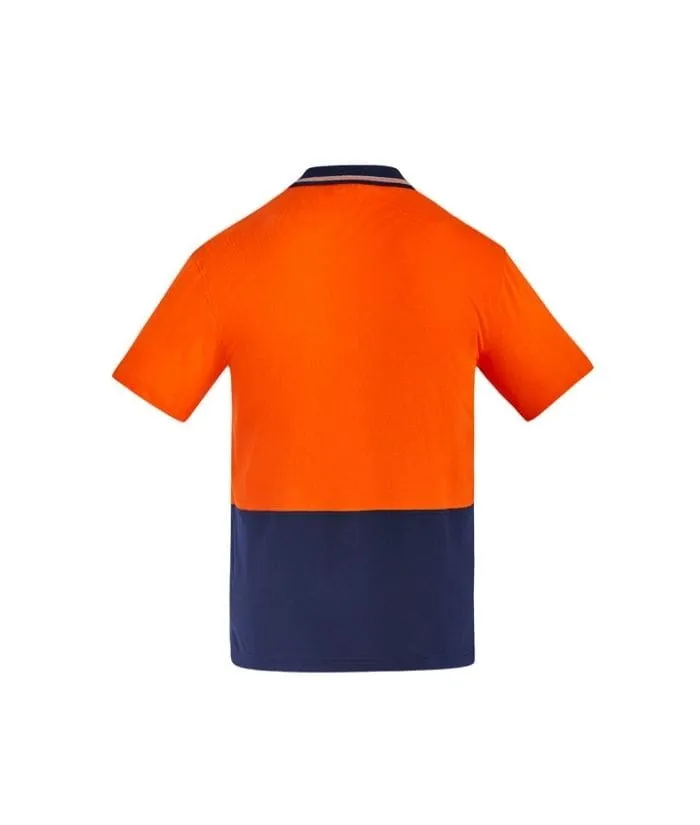 Mens Hi Vis 100% Cotton S/S Polo