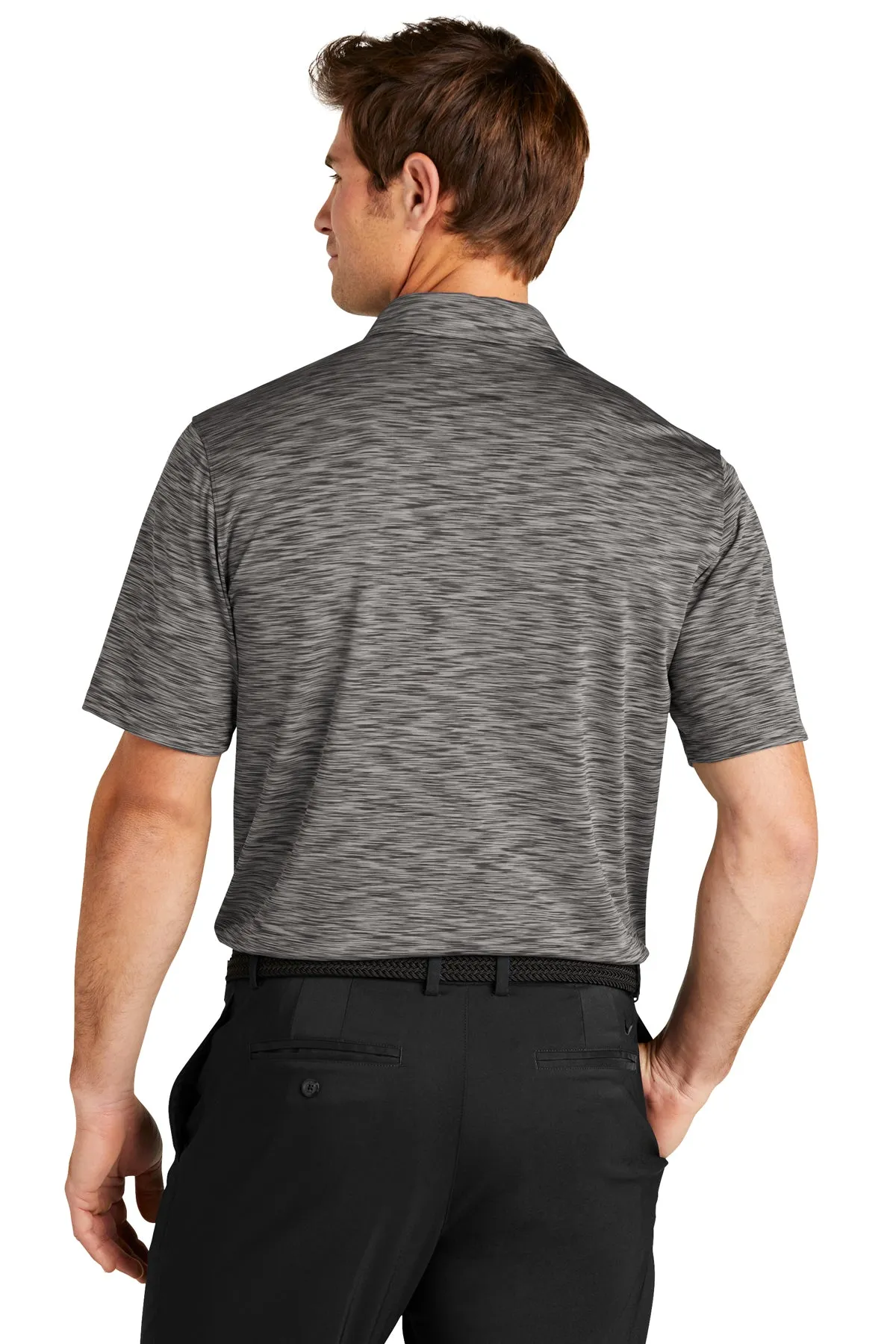 Nike Dri-FIT Vapor Space Dyed Custom Polos, Anthracite