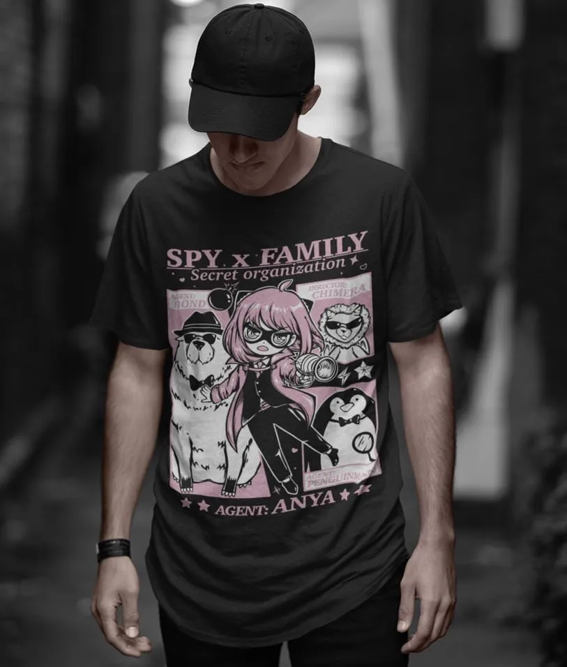 Nysekai "Anya - SpyXFamily" Oversize T Shirt