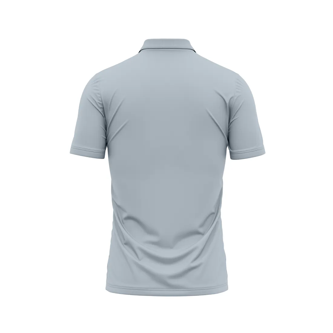 Polo Neck Printed Jersey Grey NP00118