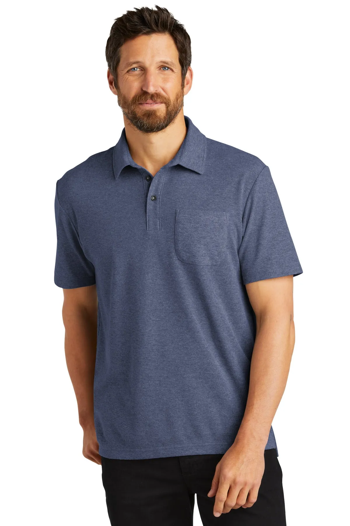 Port Authority® C-FREE™ Cotton Blend Pique Pocket Polo K868