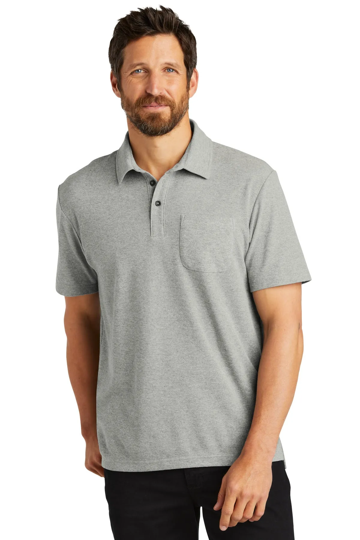 Port Authority® C-FREE™ Cotton Blend Pique Pocket Polo K868