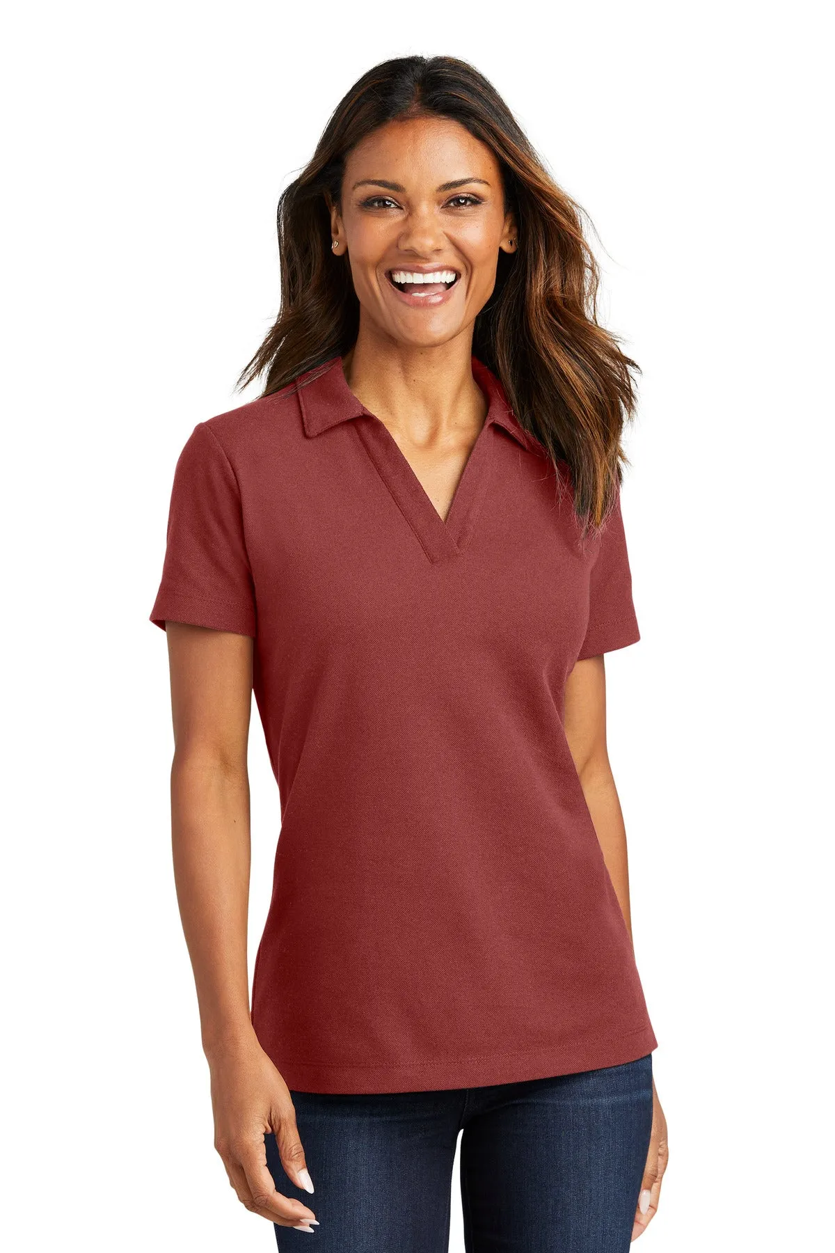 Port Authority® Ladies C-FREE™ Cotton Blend Pique Polo LK867