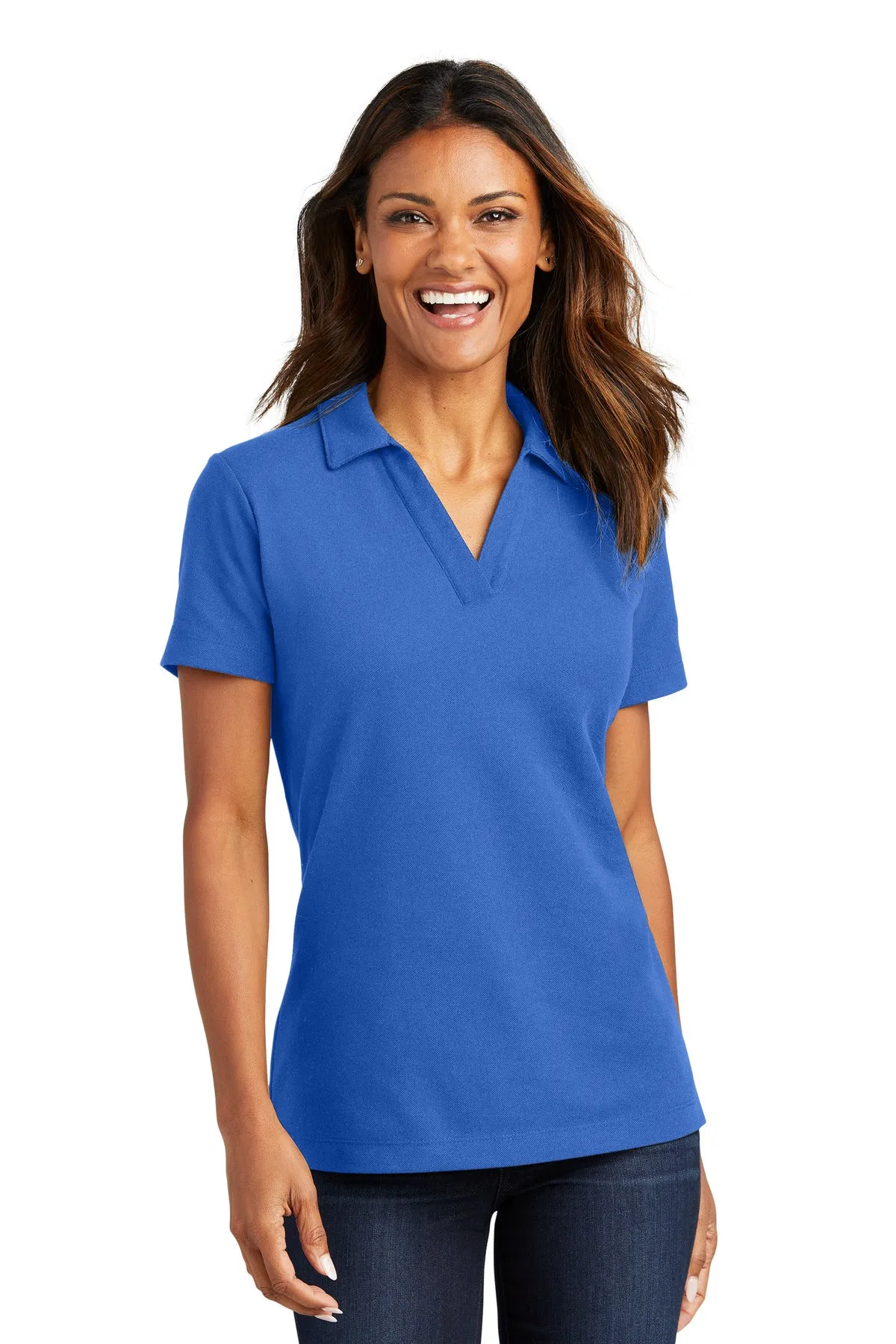 Port Authority® Ladies C-FREE™ Cotton Blend Pique Polo LK867