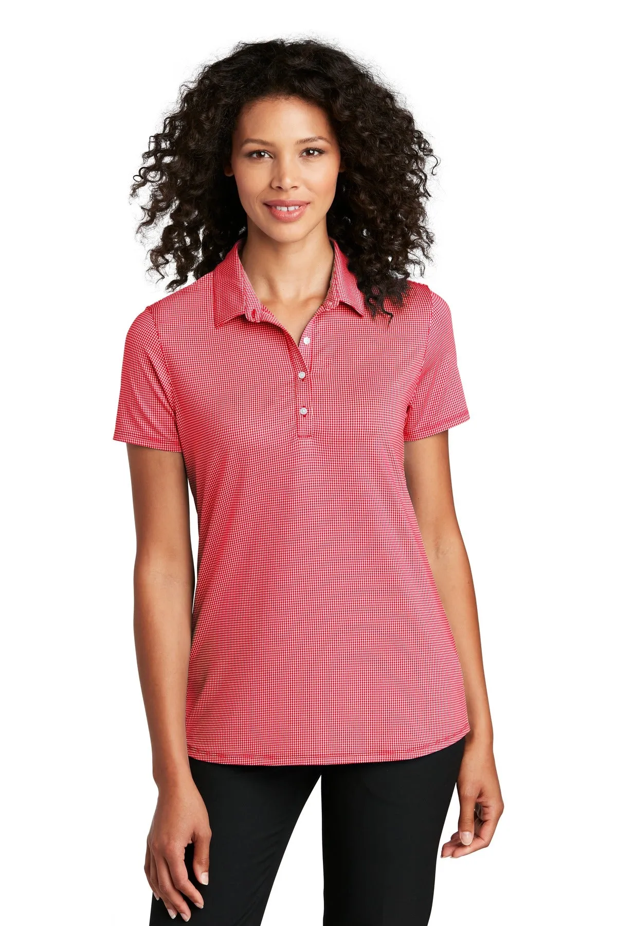 Port Authority ® Ladies Gingham Polo LK646