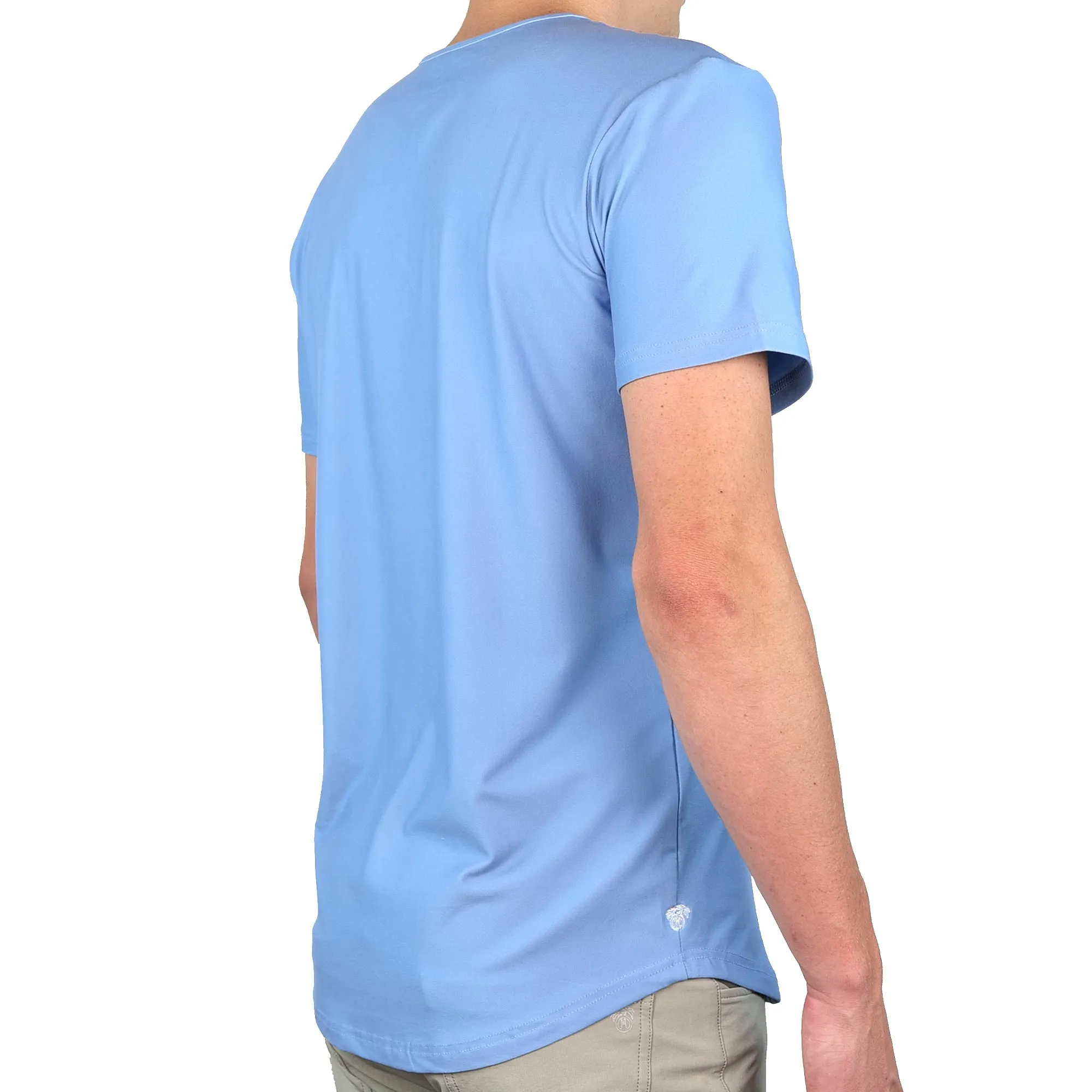 Premium Crew Curve Hem Short Sleeve - Final Sale