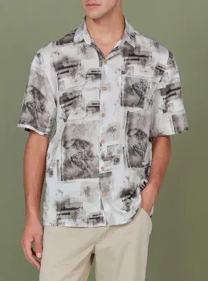 PRINTED SHORT SLEEVE SHIRT