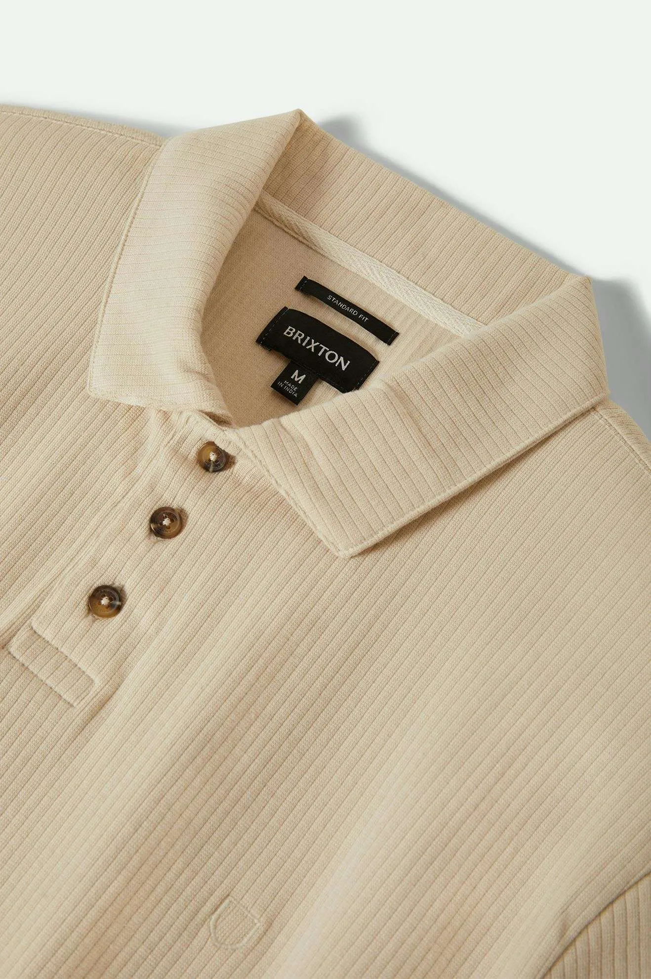 Ribbed City S/S Polo - Whitecap