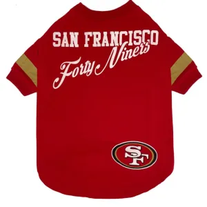 San Francisco 49ers Dog T-Shirt