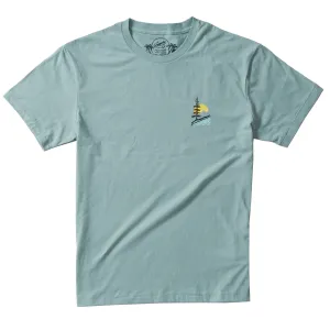 Scenic Print Tee - Blue Surf