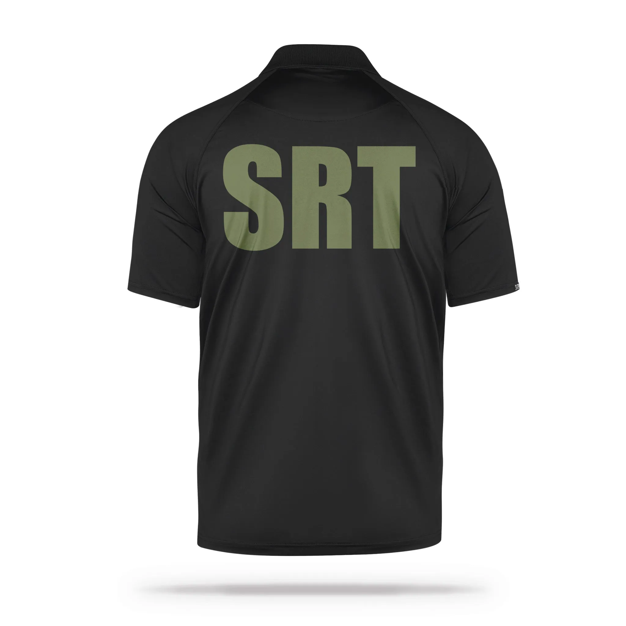 [SRT] Men's Performance Polo [BLK/GRN]