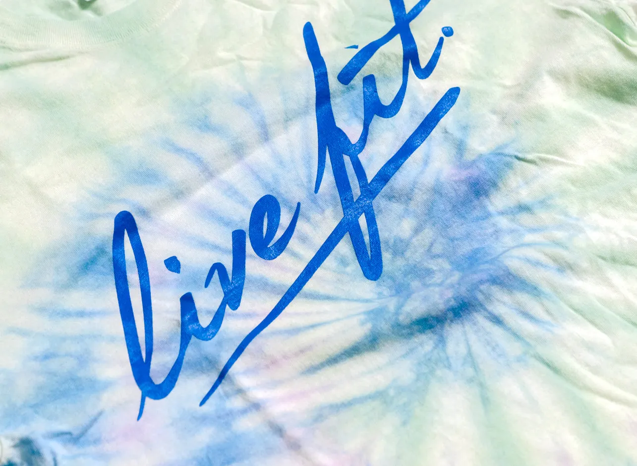 STRIKE Tie Dye Tee -Pastel/Blue