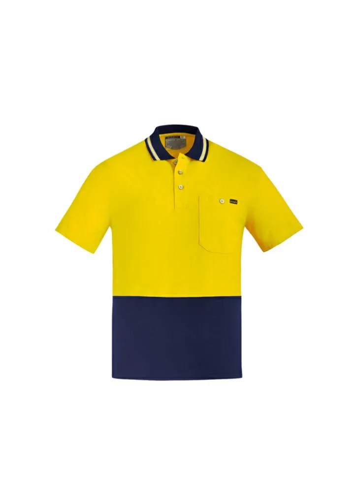 Syzmik ZH435 Mens Hi Vis Cotton S/S Polo