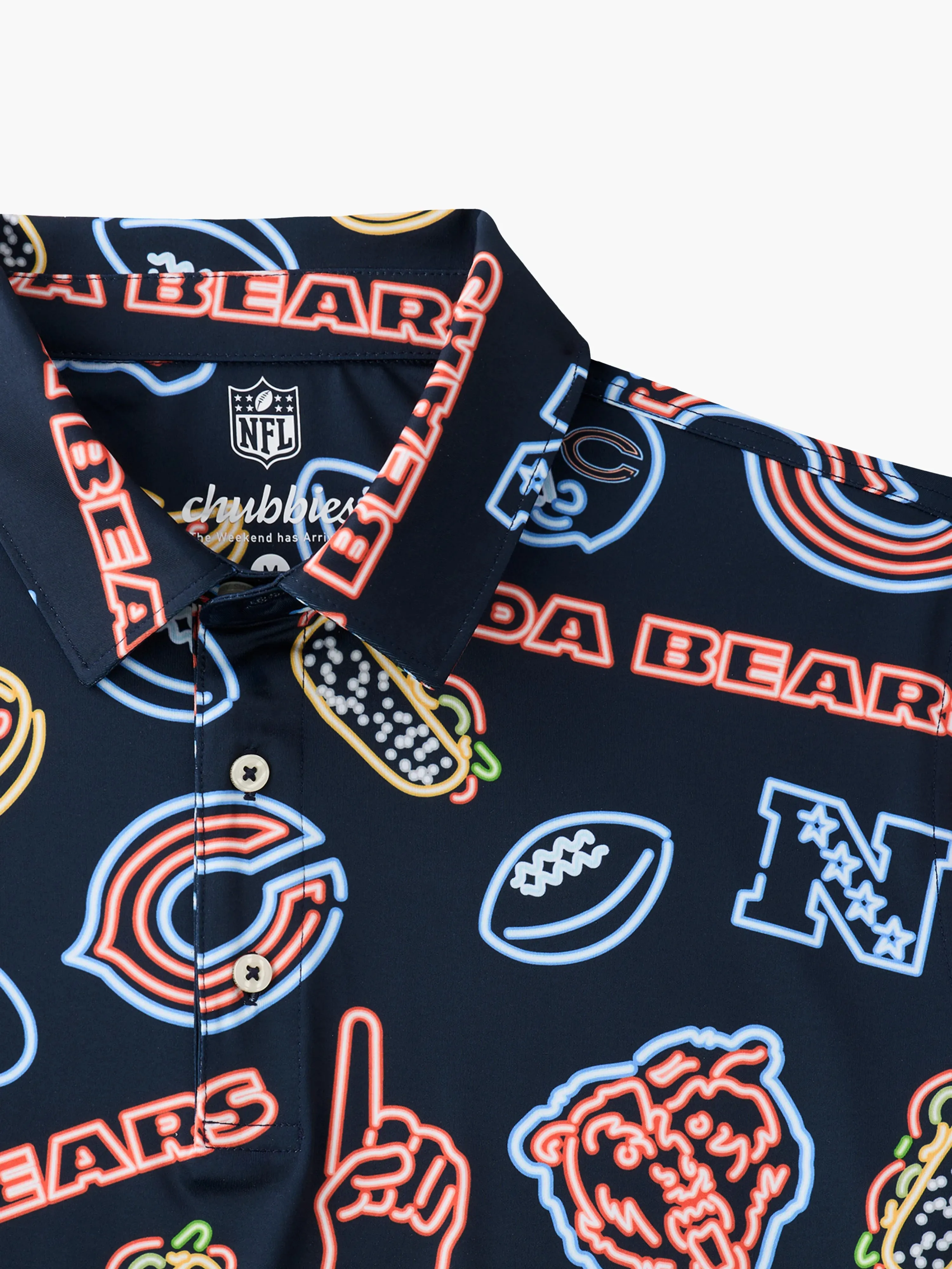 The Neon Bears (NFL Performance Polo)