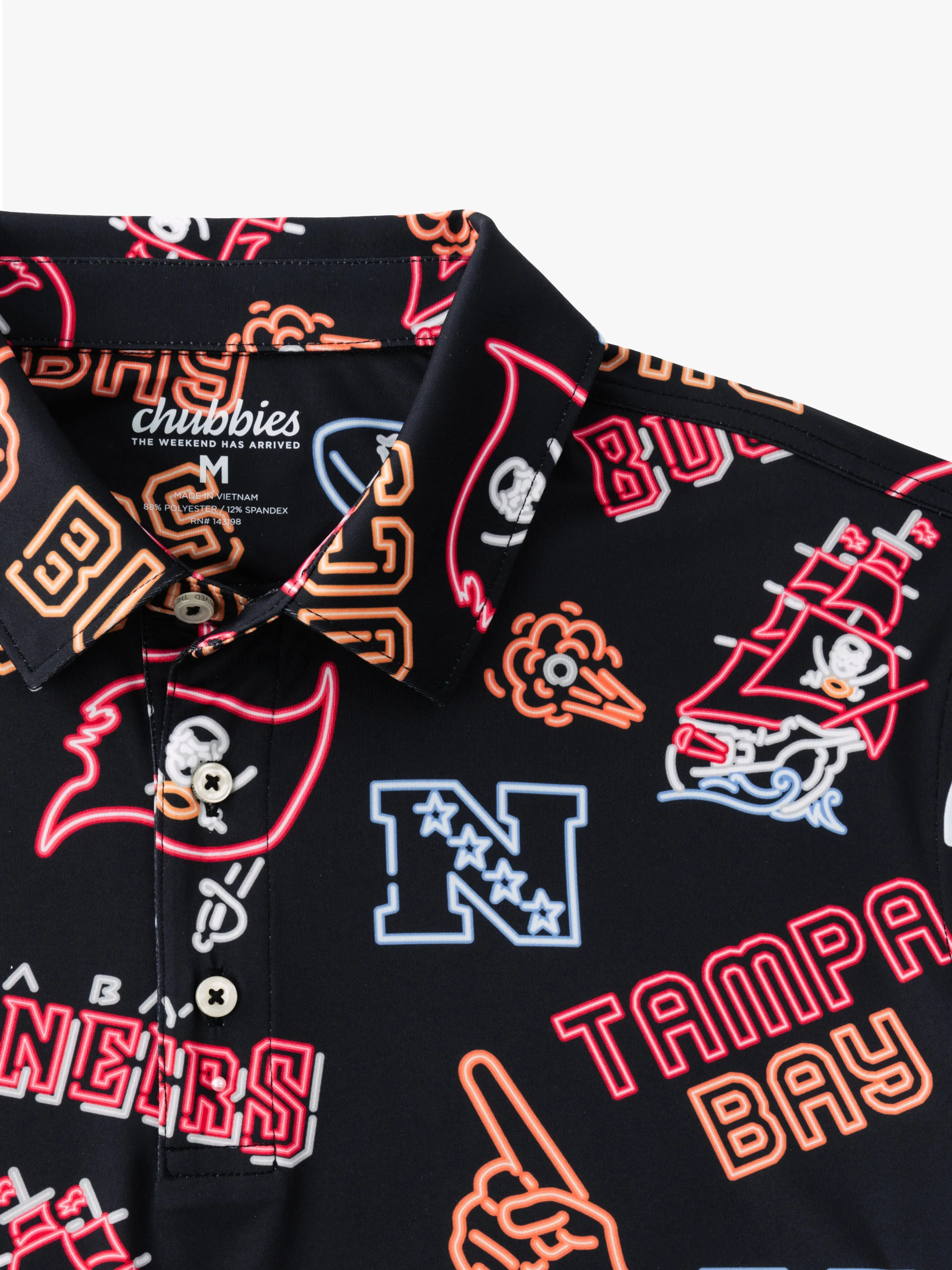 The Neon Buccaneers (NFL Performance Polo)