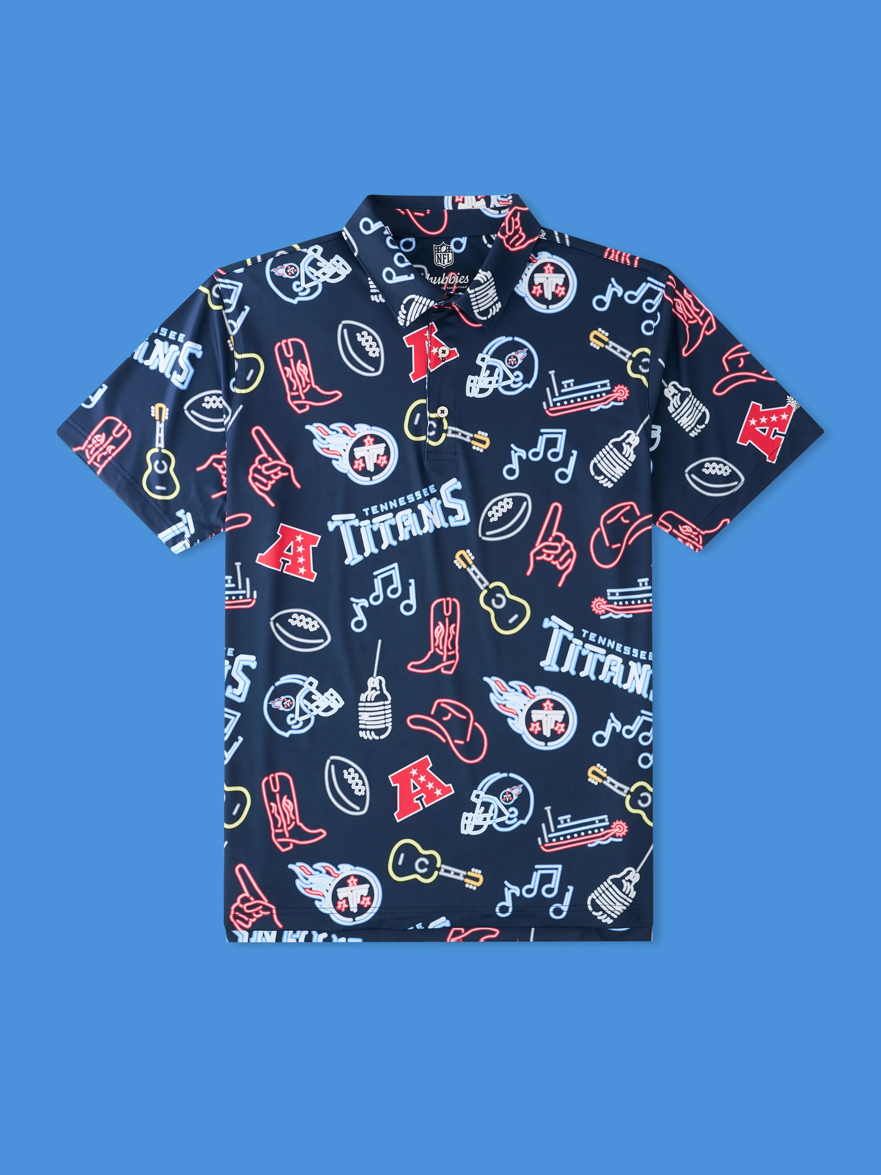 The Neon Titans (NFL Performance Polo)