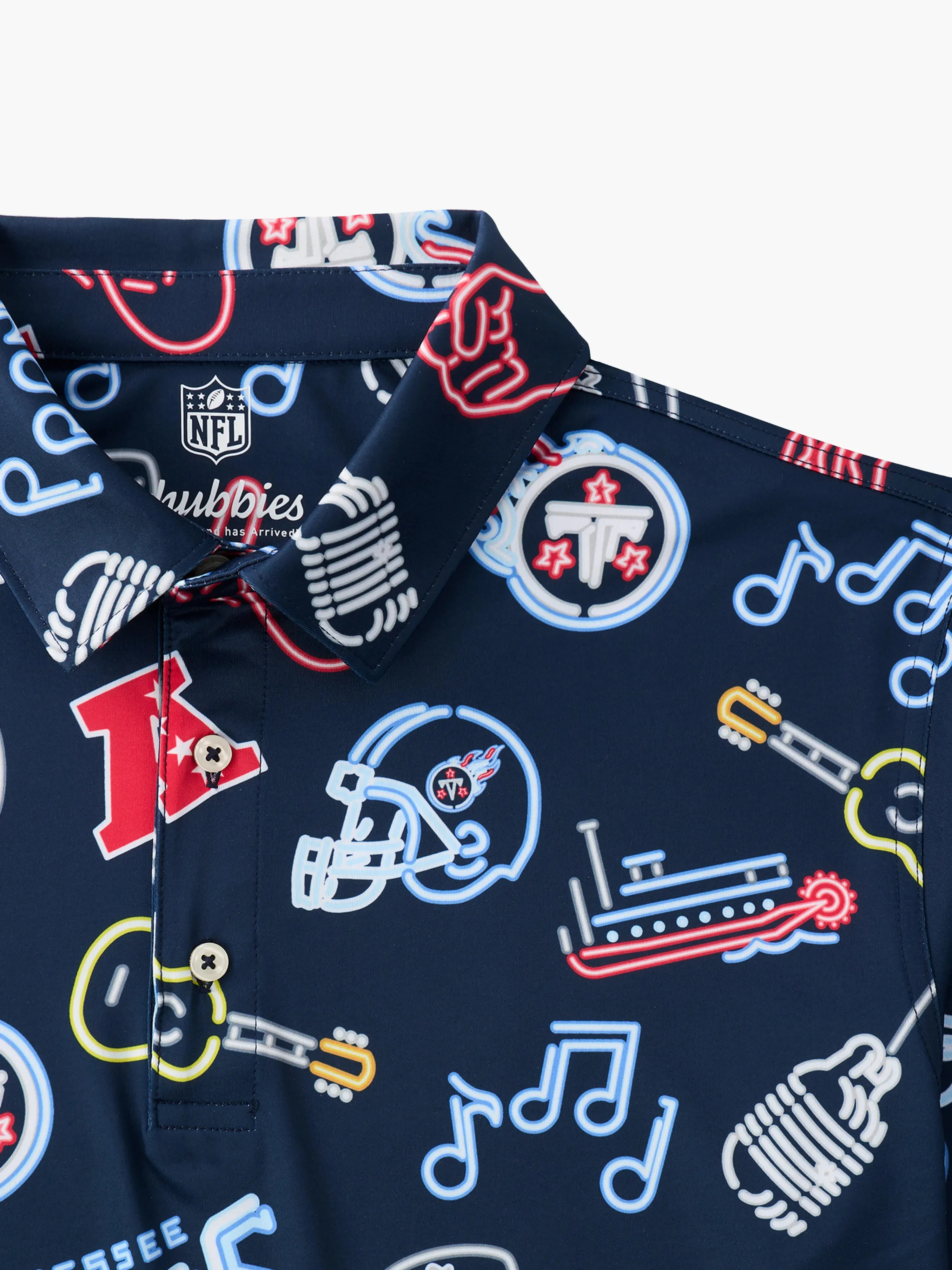 The Neon Titans (NFL Performance Polo)