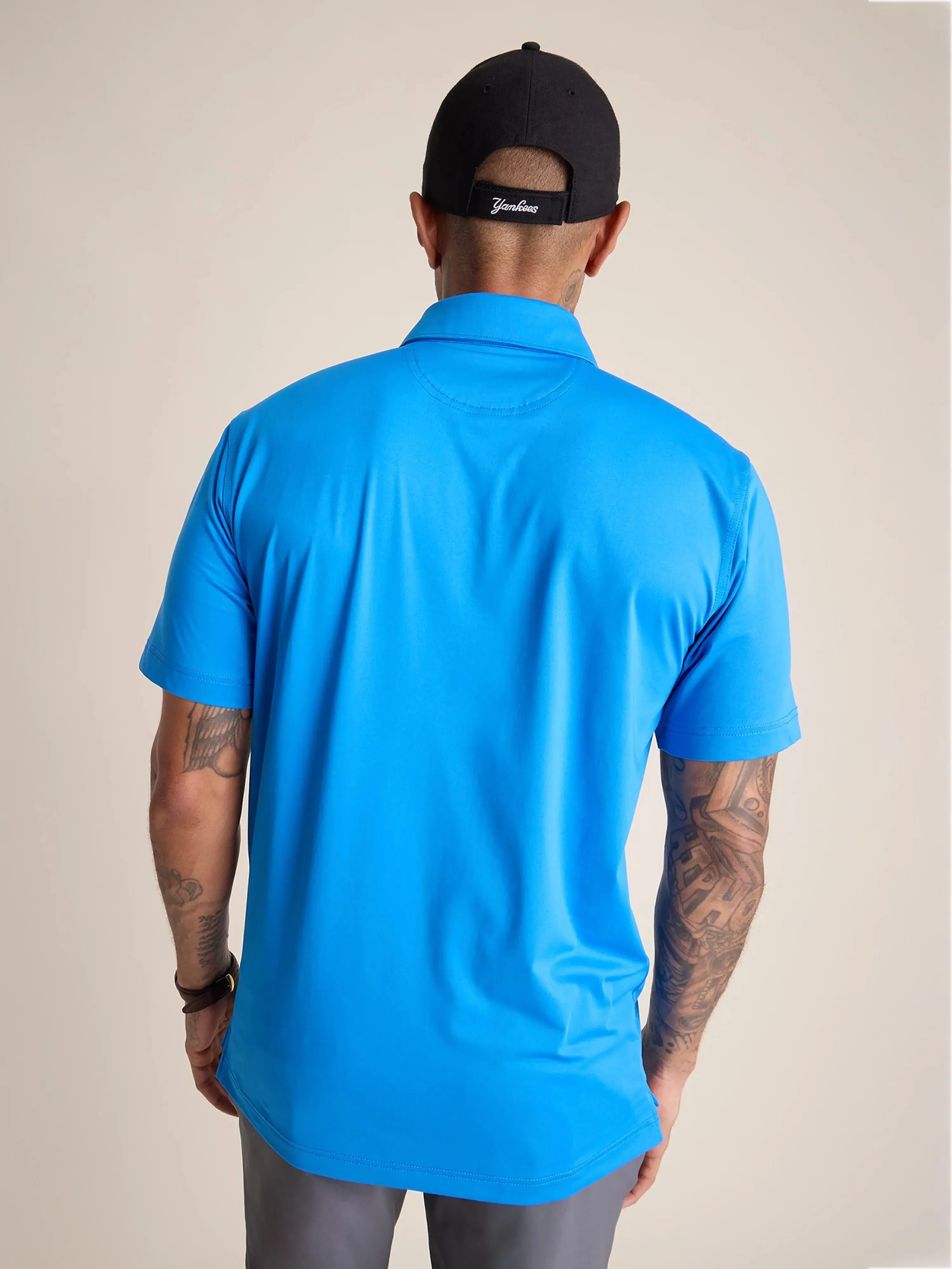 The Radiant Blue (Performance Polo )