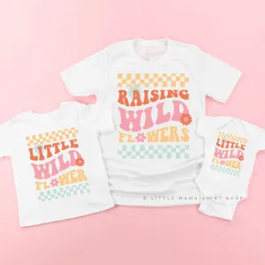 THE RETRO EDIT - Raising Wildflowers (Plural) / Little Wildflower - Set of 3 Shirts