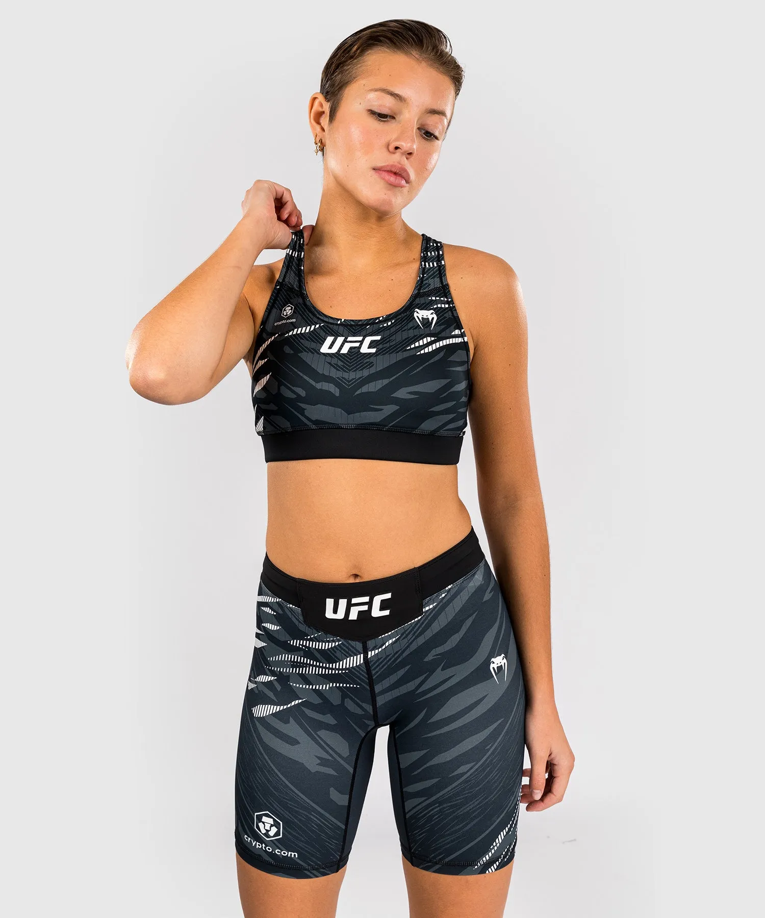 UFC Fusion by Venum Authentic Fight Night Women’s Sports Bra - Black