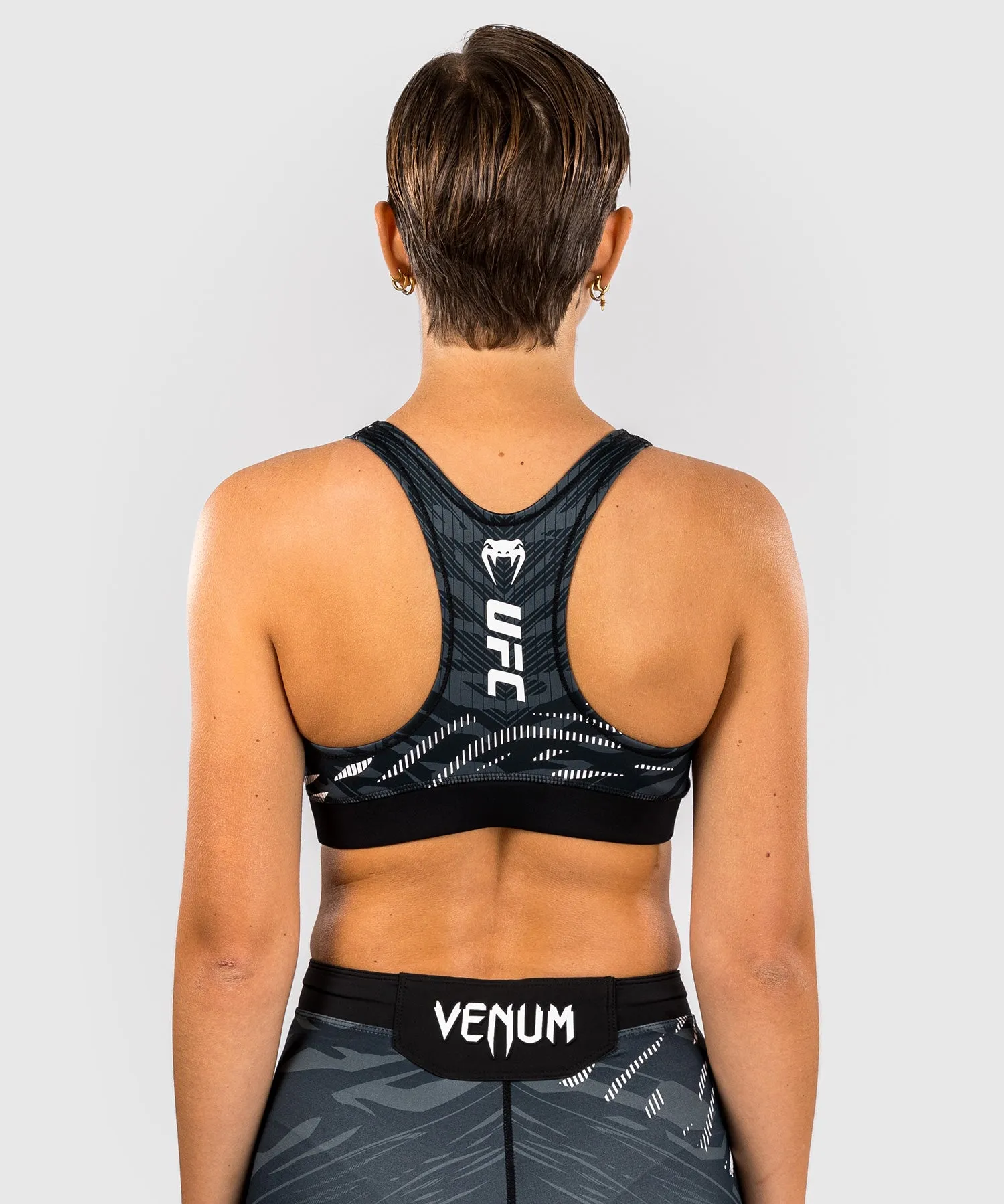 UFC Fusion by Venum Authentic Fight Night Women’s Sports Bra - Black