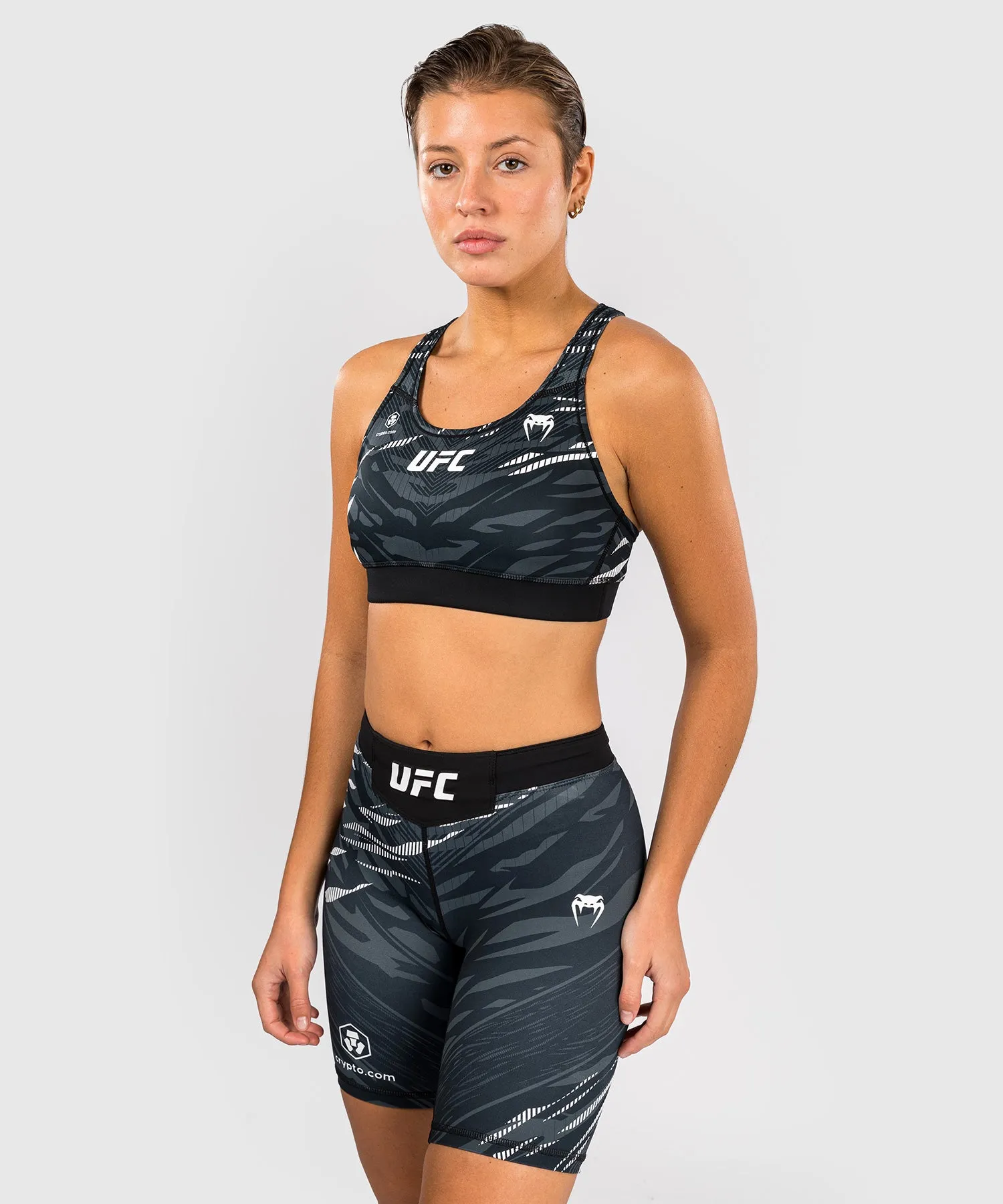 UFC Fusion by Venum Authentic Fight Night Women’s Sports Bra - Black